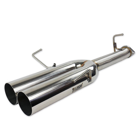 ISR Performance EP Straight-Pipe Dual Tip Exhaust | 1995-1998 Nissan 240SX (IS-EPDUAL-S14)