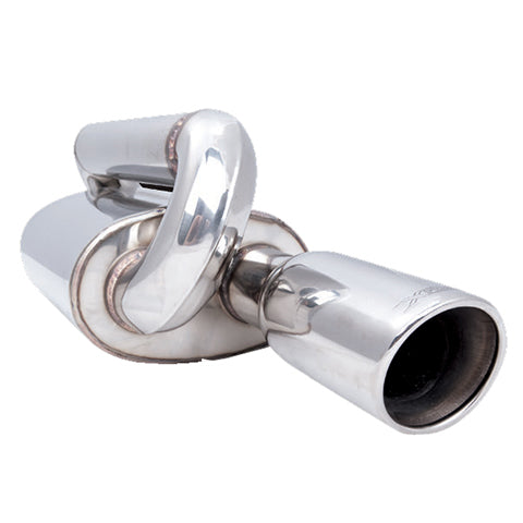 XForce 2.25" Twin Loop Oval Muffler (S12L/R-2.25)