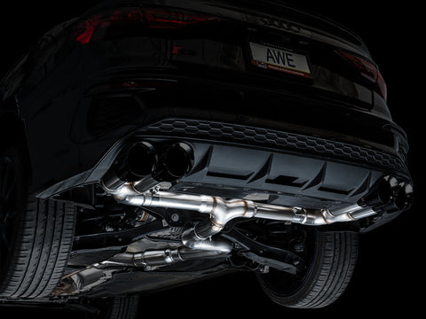 AWE Tuning Track Edition Exhaust | 2022+ Audi S3