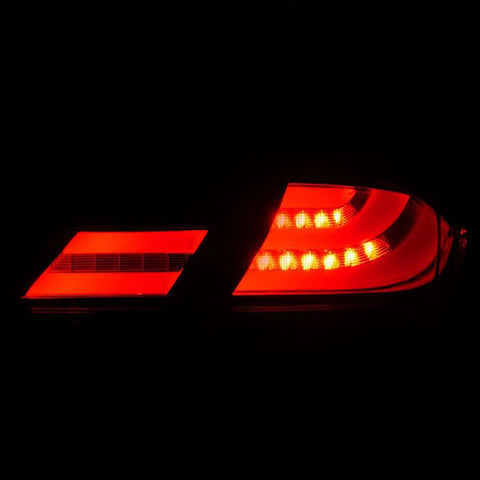 Anzo LED Tail Lights - Chrome | 2013-2015 Honda Civic (321325)