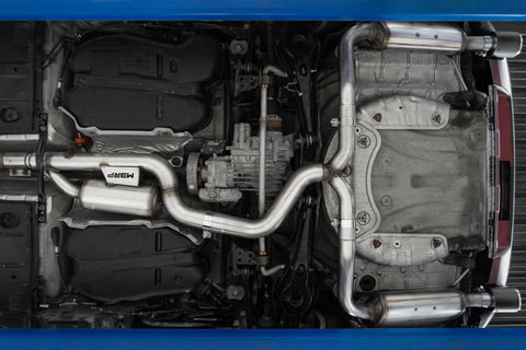 MBRP Stainless Steel 3" Cat-Back - 2.5" Dual Split Exit | 2017-2019 VW Golf Sportwagen / Alltrack (S4618)