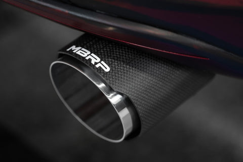 MBRP Stainless Steel 3" Cat-Back - 2.5" Dual Split Exit | 2017-2019 VW Golf Sportwagen / Alltrack (S4618)