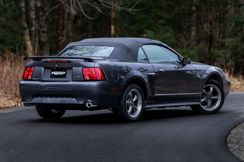 MBRP Stainless Steel 2.5" Cat-Back - Dual Exit | 1999-2004 Ford Mustang GT / Mach 1 (S7221AL)