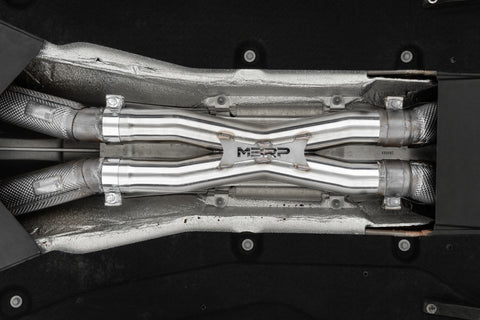 MBRP Stainless Steel X-Pipe Kit | 2012-2021 Ferrari 812SF / 812GTS / F12 (S3900304)