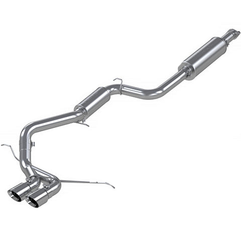 MBRP Dual Center Outlet T409 3" Cat Back | 2013-2018 Ford Focus ST (S4200409)