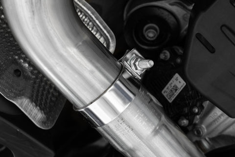 MBRP Stainless Steel 3" Cat-Back - 2.5" Quad Exit | 2022+ VW MK8 Golf R (S4613)