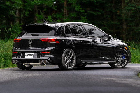 MBRP Stainless Steel 3" Cat-Back - 2.5" Quad Exit | 2022+ VW MK8 Golf R (S4613)