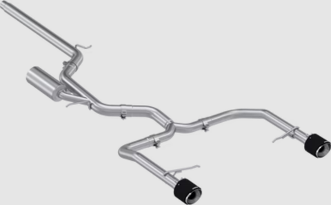 MBRP Stainless Steel 2.5" Cat-Back - Dual Split Exit | 2022-2023 VW Jetta GLI (S4615)