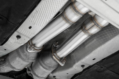 MBRP Stainless Steel 2.5" Active Cat-Back Exhaust - Quad Outlet | 2022+ Kia Stinger (S4708304)