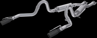 MBRP Stainless Steel 2.5" Cat-Back - Dual Exit | 1999-2004 Ford Mustang GT / Mach 1 (S7221AL)