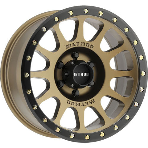 Method Race Wheels MR305 Bronze w/ Black Simulated Beadlock 20x9 | 5x150 (MR30529058925)