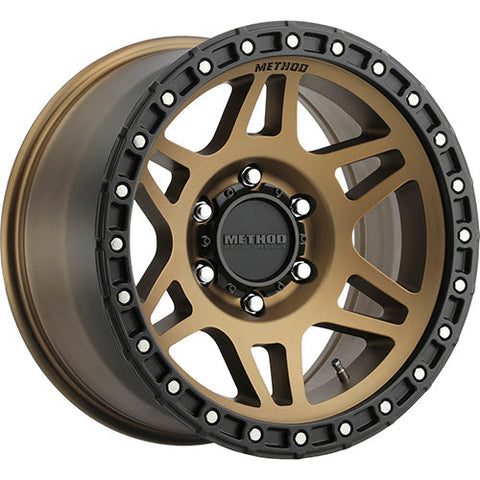 Method Race Wheels MR312 Bronze w/ Black Simulated Beadlock 17x8.5 | 5x150 (MR31278558900)