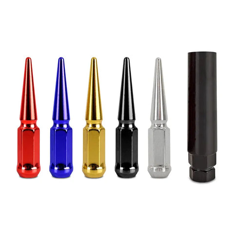 Mishimoto Steel Spiked Lug Nuts M12x1.5 20pc Set | 2023+ Honda Civic Type-R (MMLG-SP1215-20)