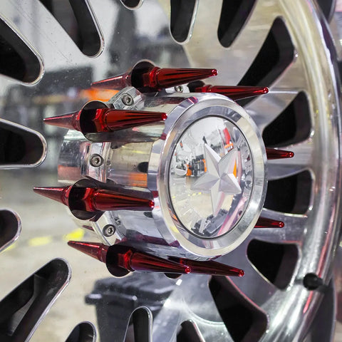 Mishimoto Steel Spiked Lug Nuts M12x1.5 20pc Set | 2023+ Honda Civic Type-R (MMLG-SP1215-20)