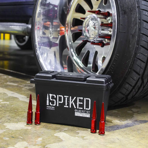 Mishimoto Steel Spiked Lug Nuts M12x1.5 20pc Set | 2023+ Honda Civic Type-R (MMLG-SP1215-20)