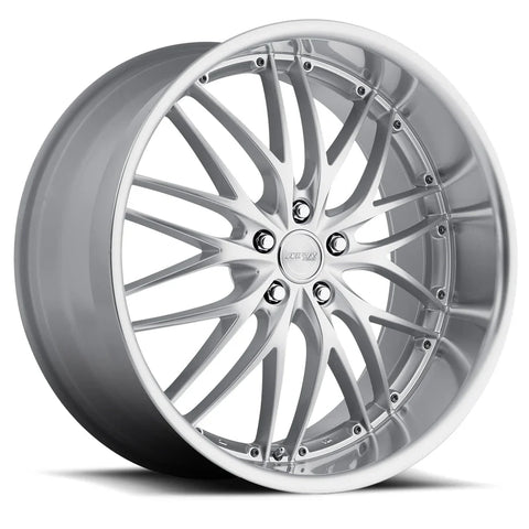 MRR Wheels GT1 Hypersilver w/ Machined Lip 19x8.5 | Blank (GT0119855XX20HS)