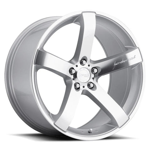 MRR Wheels VP5 Silver w/ Machined Spoke Faces 19x9.5 | Blank (VP0519955XX20S)