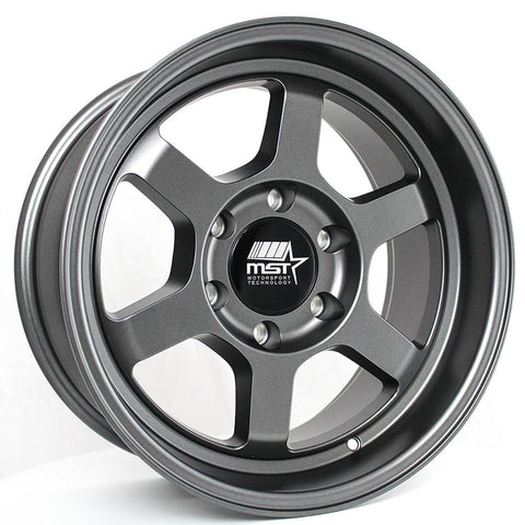 MST Wheels Time Attack Matte Gunmetal 17x8.5 | 6x139.7 (01T-78583-N12-MGM)