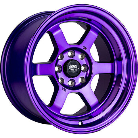 MST Wheels Time Attack Cosmic Purple 15x8 | 4x100/4x114.3 (01T-5816-0-PUR)