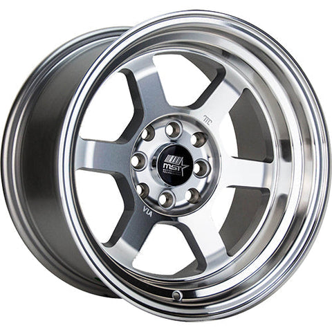 MST Wheels Time Attack Machined 16x8 | 4x100 (01T-6849-20-MAC)