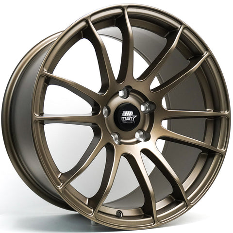 MST Wheels MT33 Matte Bronze 18x9.5 | 5x114.3 (33-89565-38-MBZ)