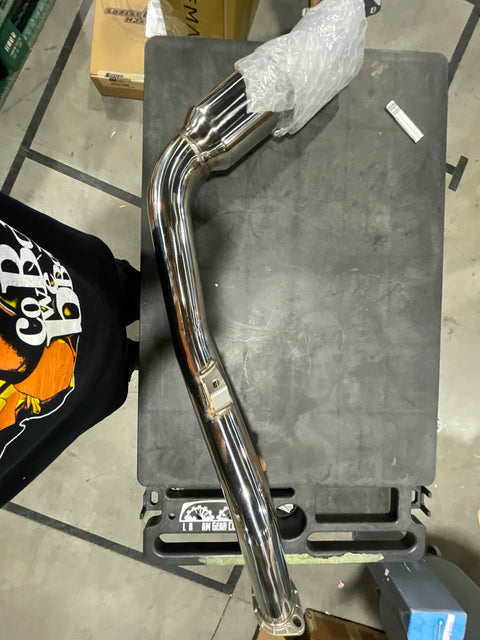 Invidia Down Pipe w/High Flow Cat and Extra 02 Bung | 2008-2014 WRX & 2008-2021 STI  (HS08SW1DOC) - Return
