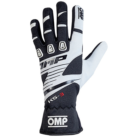 OMP KS-3 Karting Gloves (KB0-2743-B01)