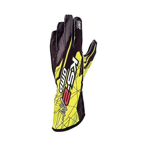 OMP KS-2 Art Karting Gloves (KB0-2748-A01)