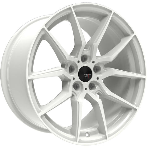 Option Lab Wheels R716 Onyx White 18x8.5 | 5x108 (L16-88551-40-WHT)