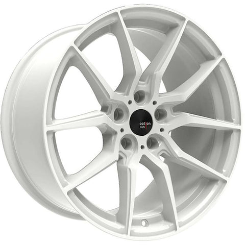 Option Lab Wheels R716 Onyx White 18x9.5 | 5x100 (L16-89580-35-WHT)
