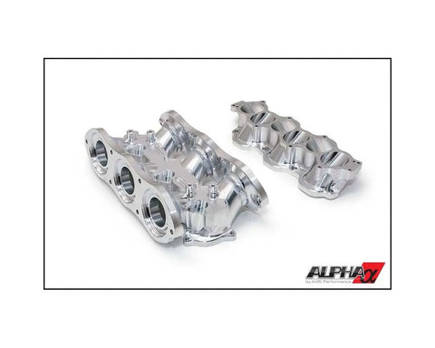 AMS Performance Intake Manifold w/Cast Aluminum Plenums & Secondary Fuel Rail (12 injectors) | 2009-2024 Nissan GT-R (ALP.07.08.0101-67)