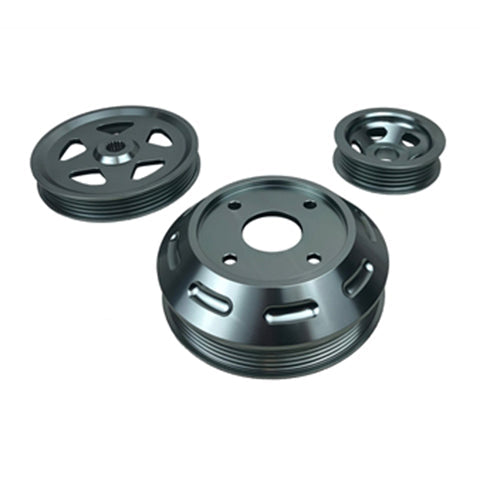 P2M Engine Pulley Kit | 1989-1994 Nissan S13 240SX (P2-EPKNS13GM-GD)