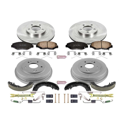 Power Stop Front & Rear Autospecialty Brake Kit | 2003-2007 Honda Accord (KOE15107DK)