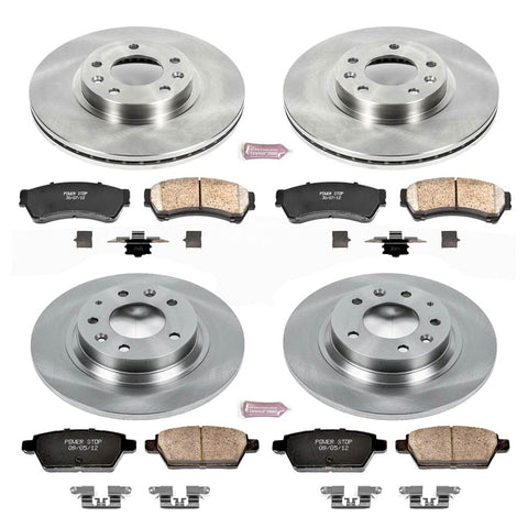 Power Stop Front & Rear Autospecialty Brake Kit | Multiple Fitments (KOE200)