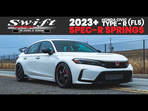 Swift Spec-R Lowering Springs | 2023+ Honda Civic Type-R (4H922R)
