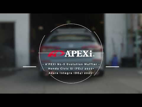 A'PEXi N1-X Evolution Extreme Catback Exhaust | 2022-2023 Honda Civic –  MAPerformance