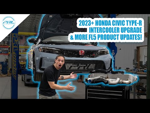 PRL Billet Intercooler Upgrade | 2023+ Honda Civic Type-R (PRL-FL5-IC)