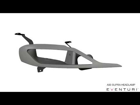 Eventuri Carbon Headlamp Race Duct | 2020-2026 Toyota Supra (EVE-A90-CF-HDP)