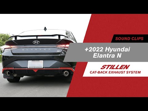Stillen Cat-Back Exhaust System | 2022+ Hyundai Elantra N (504203)