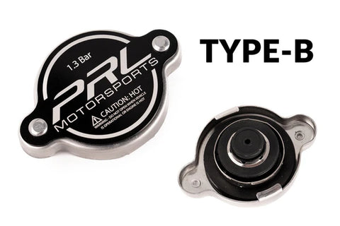 PRL High-Pressure 1.3 Bar Radiator Cap - Type-B (PRL1.1014.1.BLK)