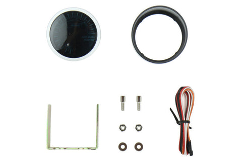 Prosport 52mm (2-1/16) Amber/White Air Fuel Ratio Gauge (216BFWAAFSM)