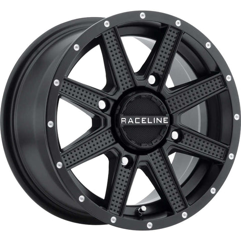 Raceline Wheels Hostage Gloss Black w/ Milled Spoke Edges 16x8 | 5x139.7 (940M-68055-00)