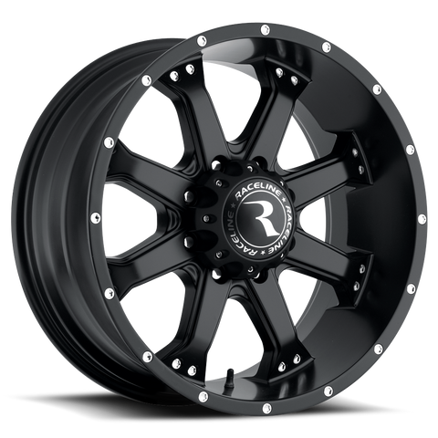Raceline Wheels Assault Black 18x9 | 5x139.7 (991B-89055+20)