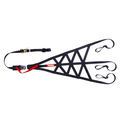 RaceQuip Right Side Triangle Roll Cage Net w/Quick Release (828998RQP)