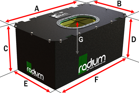 Radium Engineering RA Fuel Cell | Universal (20-06XX)