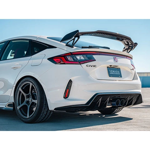 Remark Sports Touring Catback with Front Pipe | 2023+ Honda Civic Type-R (RK-C2076H-09)