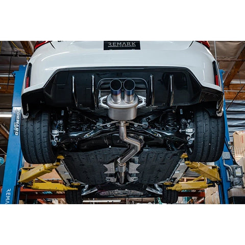 Remark Sports Touring Catback with Front Pipe | 2023+ Honda Civic Type-R (RK-C2076H-09)