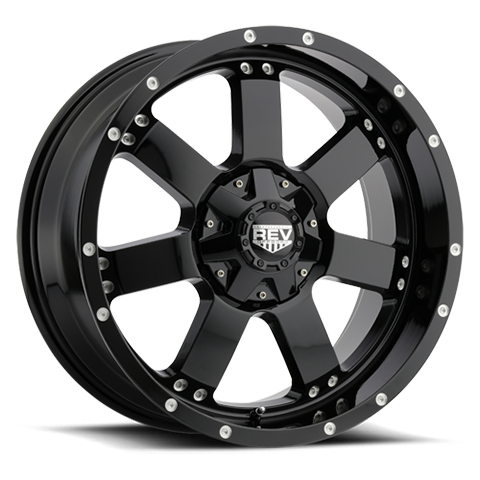 REV Wheels Off-Road 885 Series - 17x9 - 6x5.5" (885B-7908312)