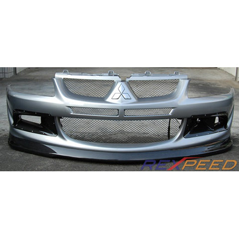 Rexpeed Front Bumper Ducts | 2003-2005 Mitsubishi Evo 8 (R22/23)