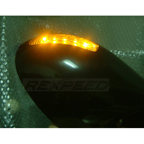 Rexpeed Mirror with LED Light | 2001-2006 Mitsubishi Evo 7/8/9 (R25/25C)